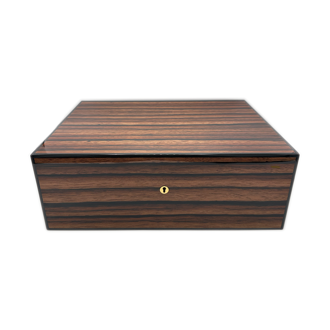 Elie Bleu Macassar Ebony -  200 Count Humidor