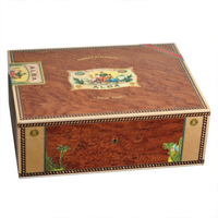 Elie Bleu Flor de Alba Bubinga -  200 Count Humidor