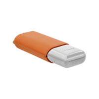 S.T. Dupont Orange Grain 2 Cigar Case