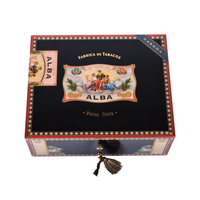 Elie Bleu Flor de Alba Black -  75 Count Humidor