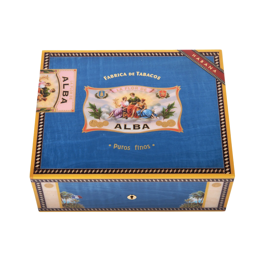 Elie Bleu Flor de Alba Blue -  75 Count Humidor