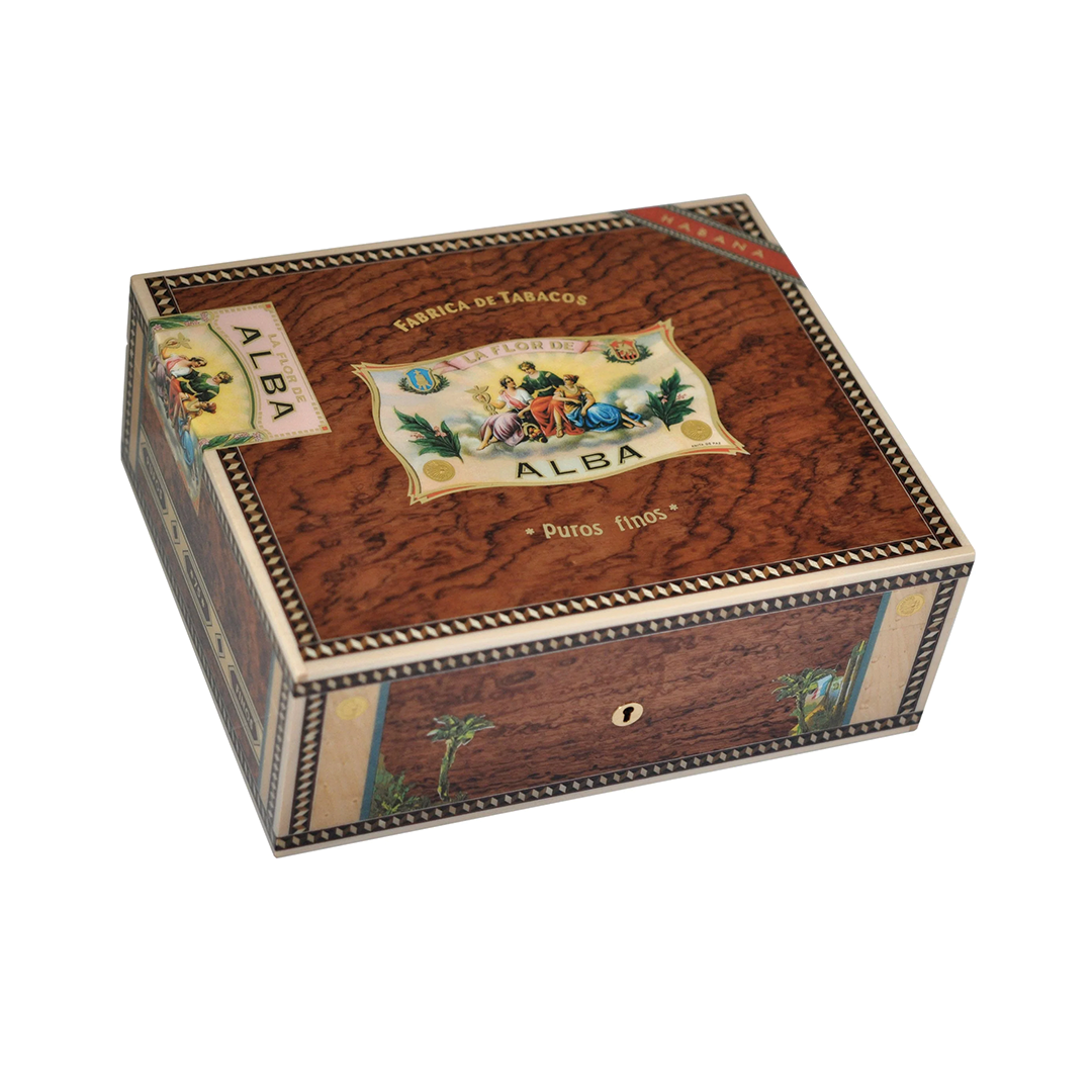 Elie Bleu Flor de Alba Bubinga -  75 Count Humidor