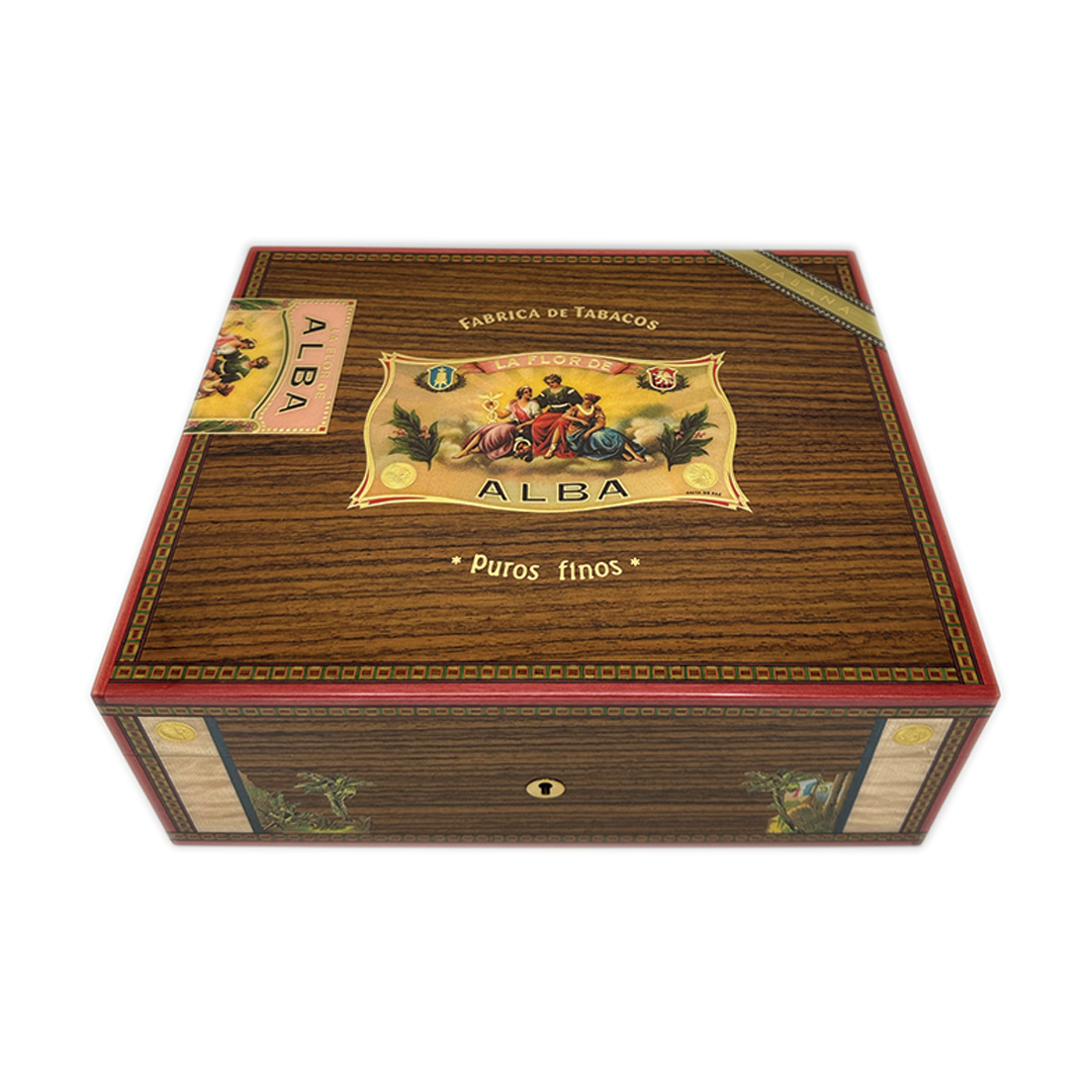 Elie Bleu Flor de Alba Rosewood -  75 Count Humidor