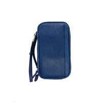 The Cigar Holder Cigar Case - Blue & Black