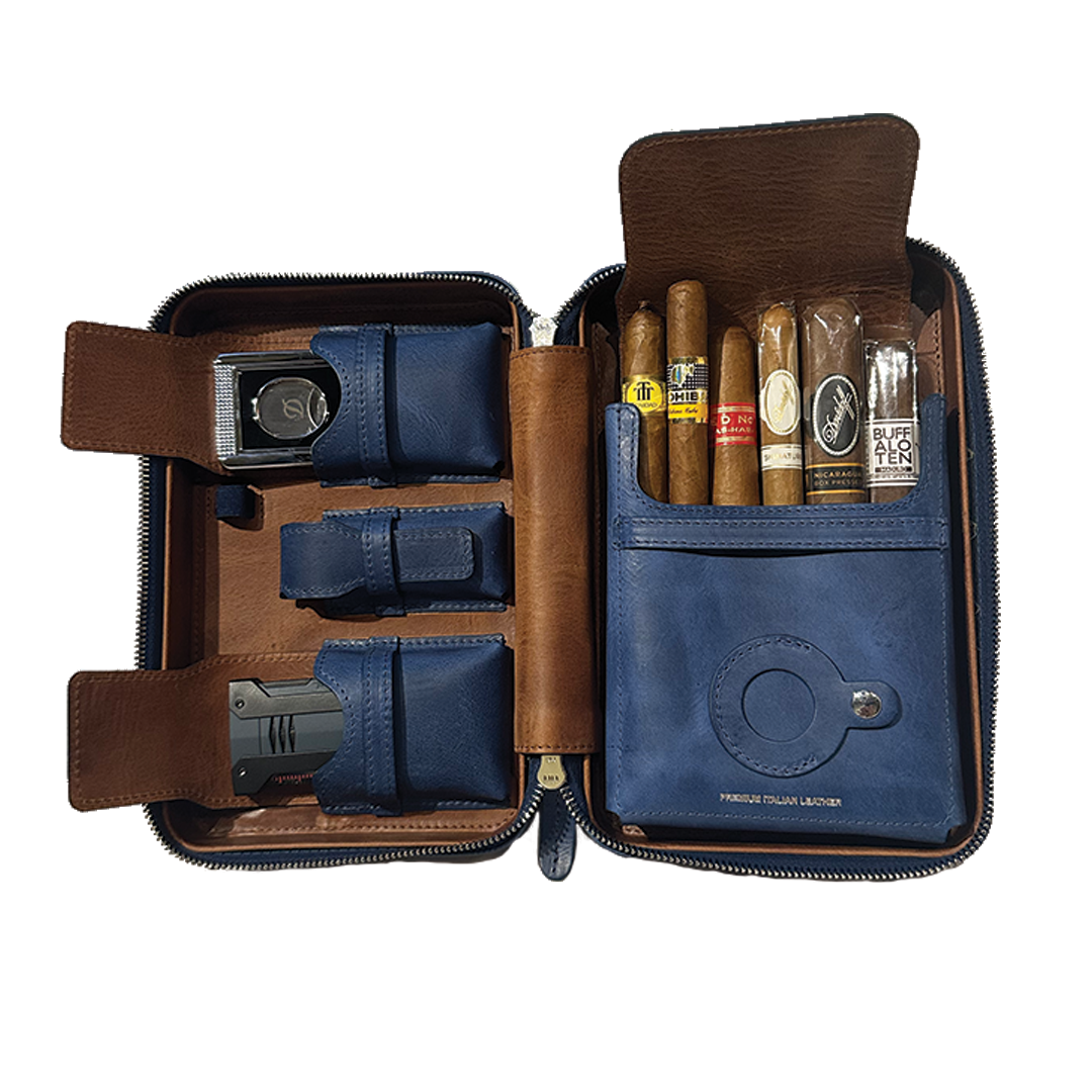 The Cigar Holder Nexus Case - Blue