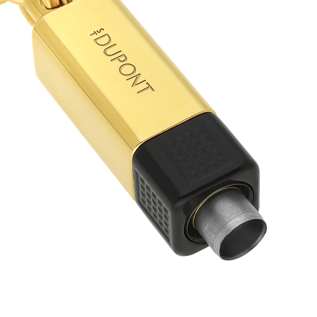 S.T. Dupont Black & Gold Double Puncher Cutter