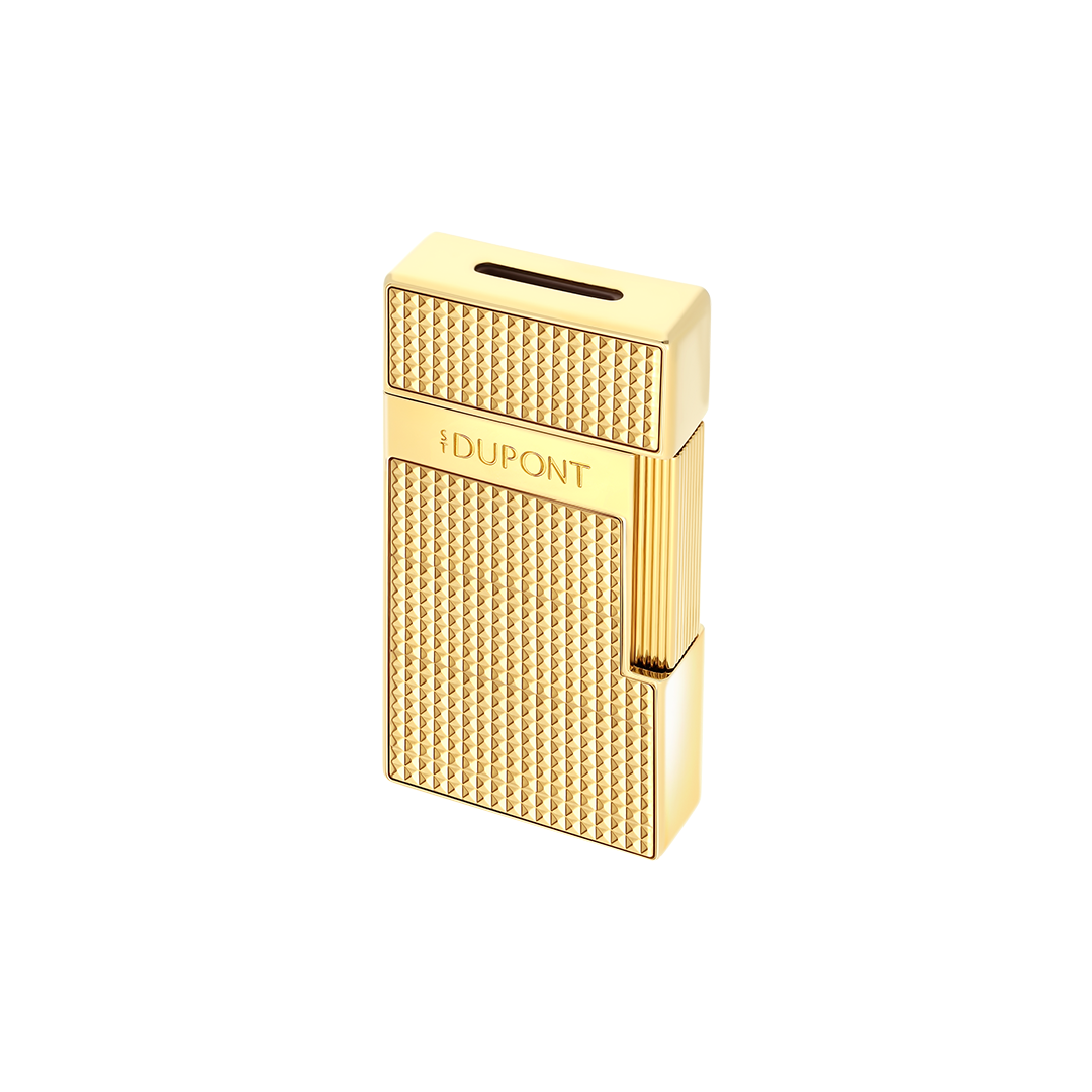 S.T. Dupont Gold Diamondhead Biggy Lighter