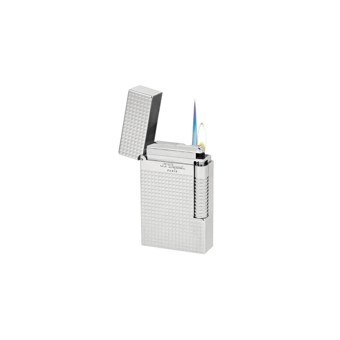 S.T. Dupont Le Grand Palladium Diamond Head Lighter