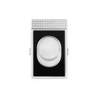 S.T. Dupont Black and Chrome Slim Cutter
