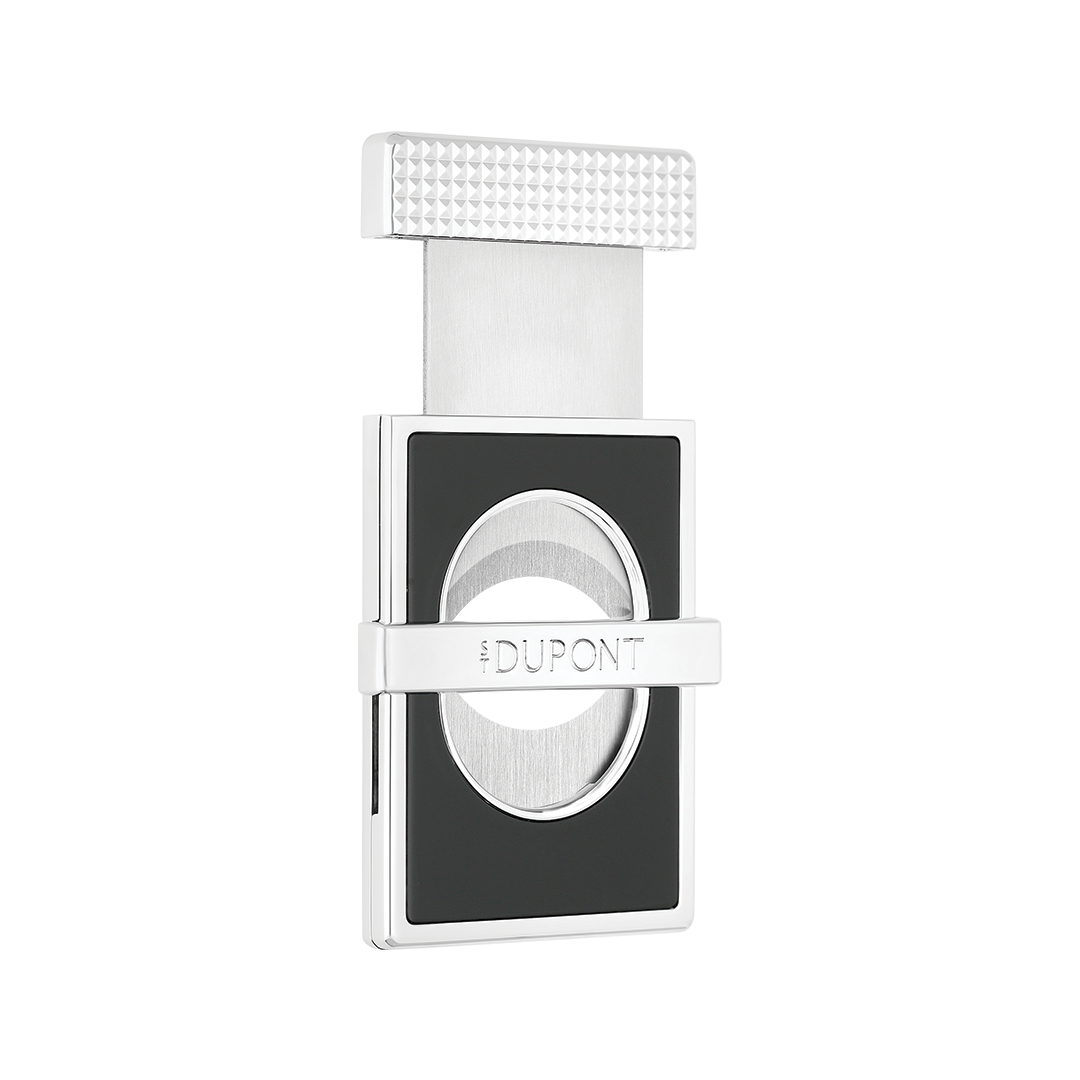 S.T. Dupont Black and Chrome Slim Cutter