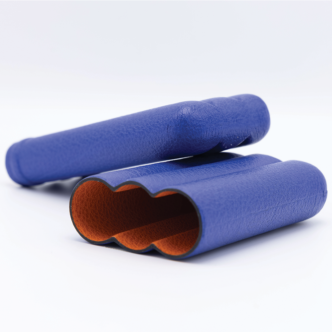 Fallon French Blue Cigar Case