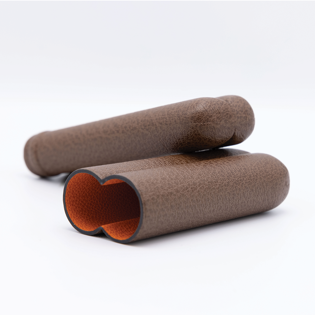 Fallon Ice Brown Cigar Case