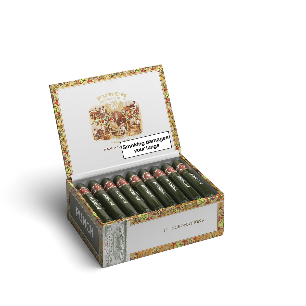 Punch Coronations Tubos