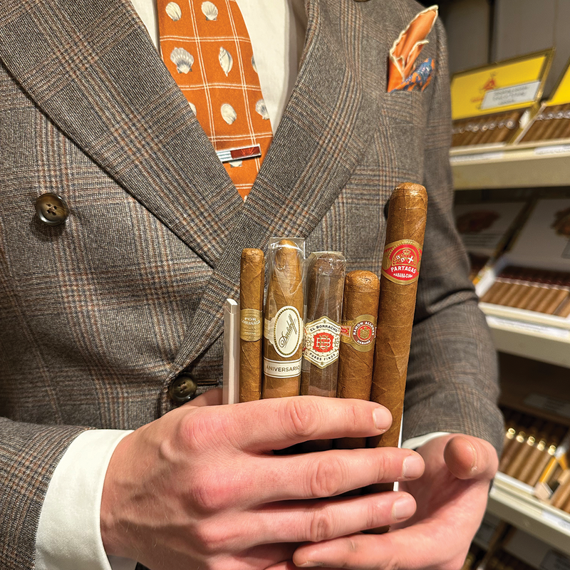 Meet some of the Davidoff of London team, and their favourite smokes