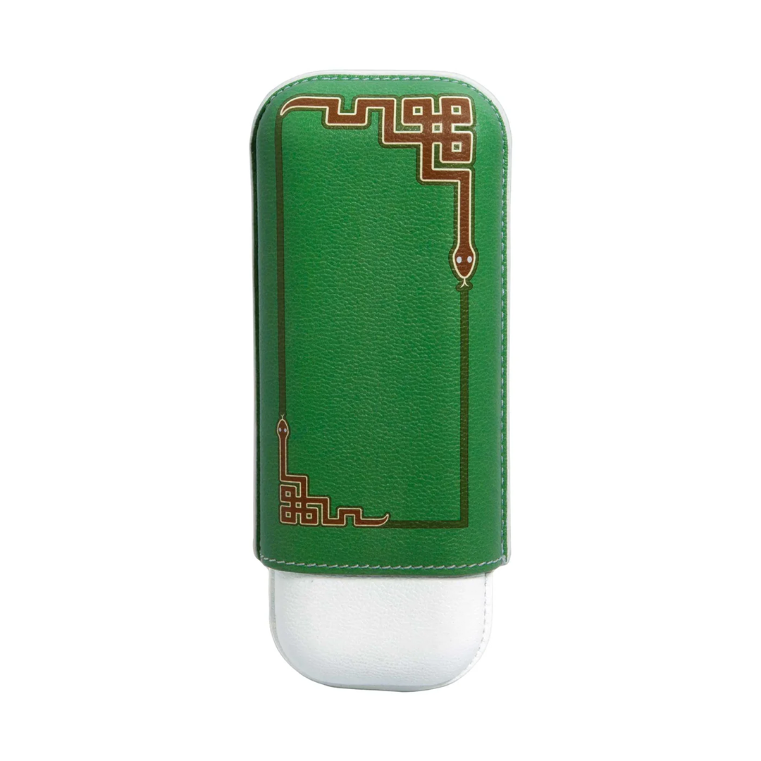 Elie Bleu 2 cigar case - Snake Limited Edition