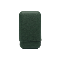 Edward Sahakian 3 cigar case - Green