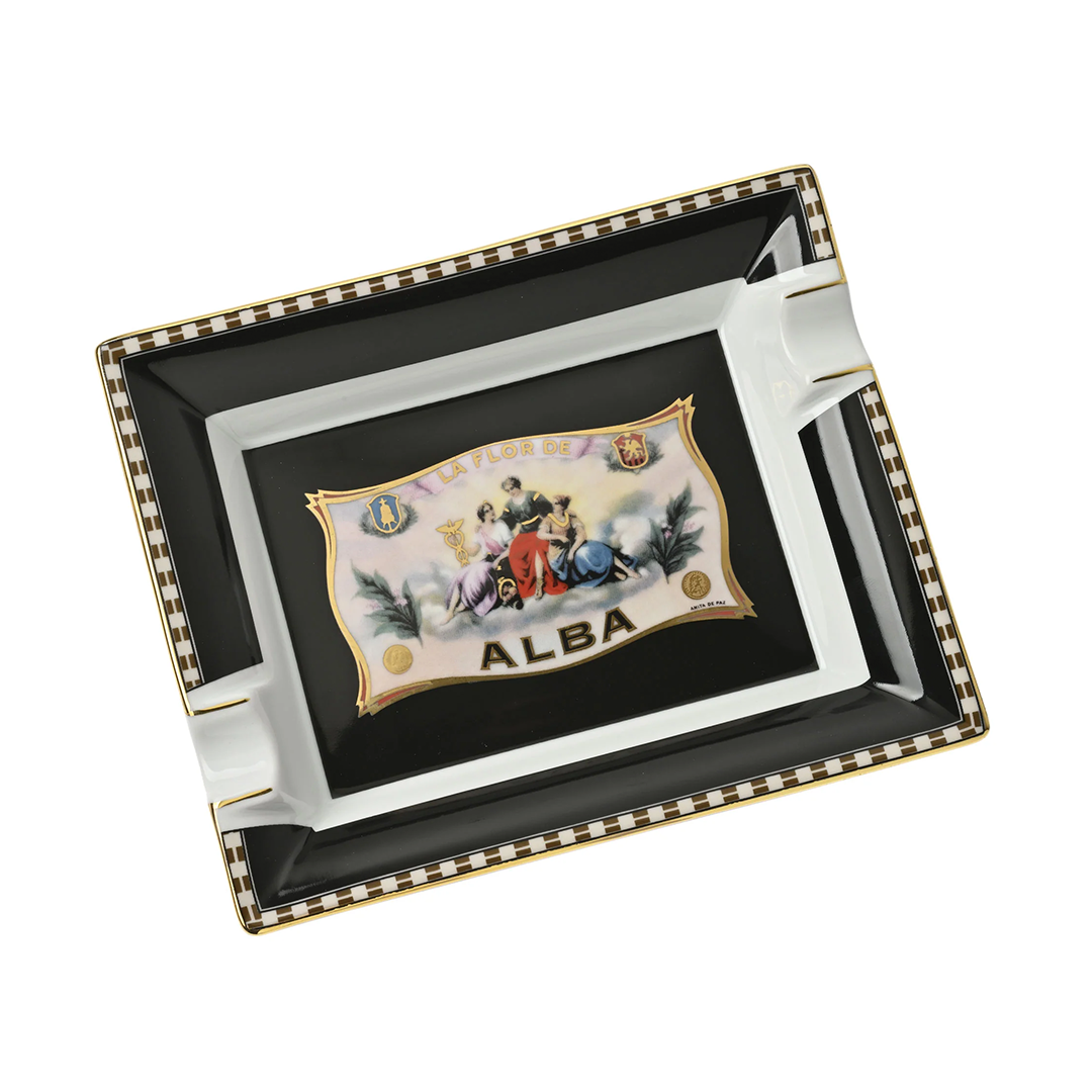 Elie Bleu Alba Ashtray - Black