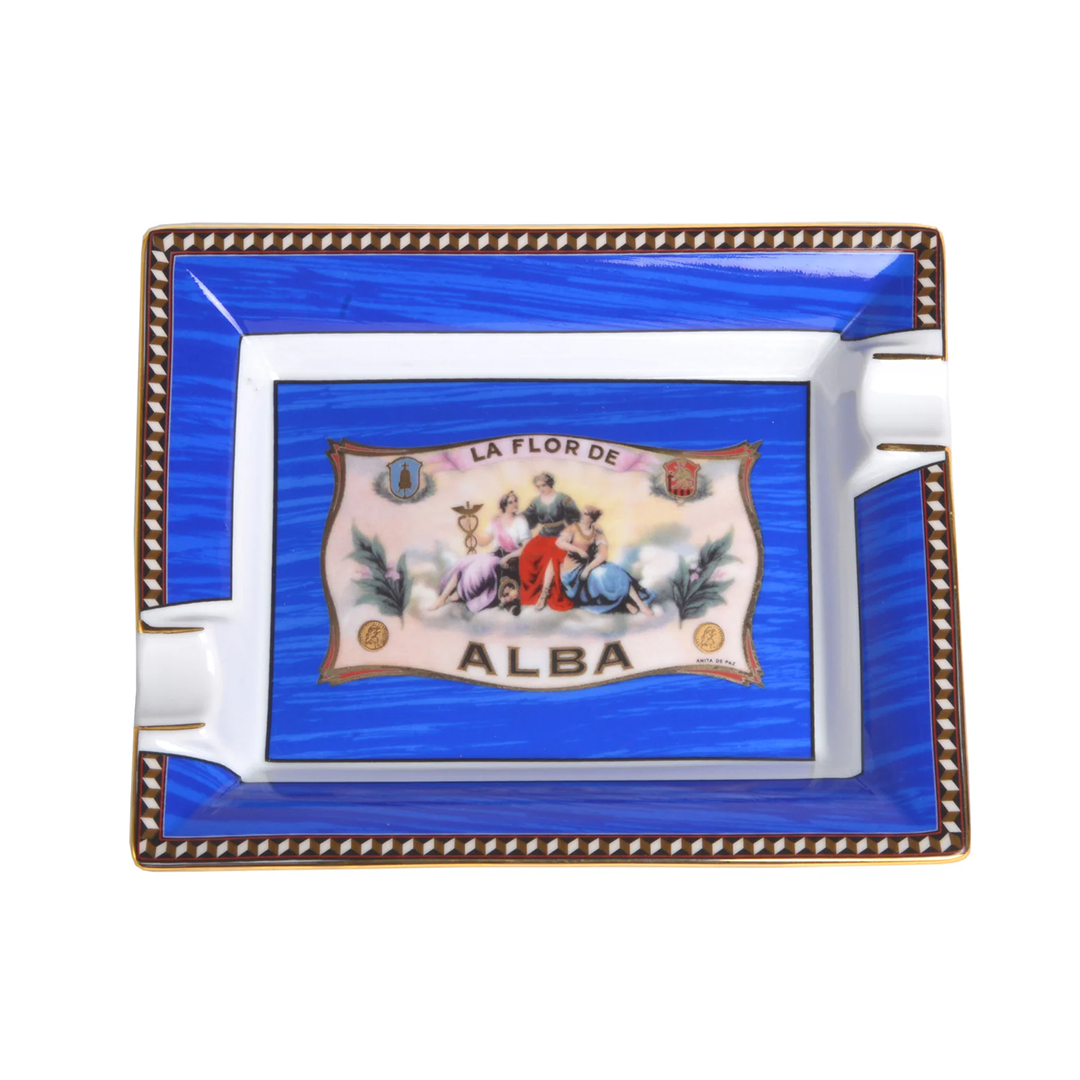 Elie Bleu Alba Ashtray - Blue