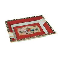 Elie Bleu Alba Ashtray - Red