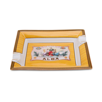 Elie Bleu Alba Ashtray - Yellow