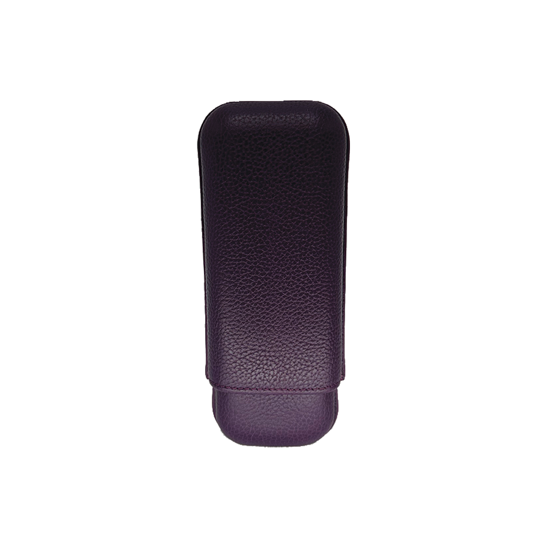 Edward Sahakian 2 cigar case - Purple