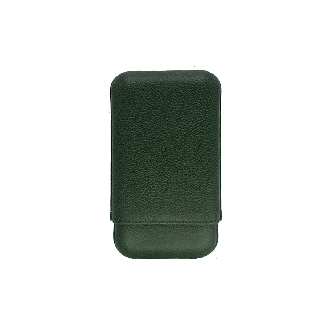 Bosquet x Edward Sahakian 3 finger cigar case - Green