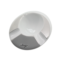 Davidoff 2 Cigar Round Porcelain Ashtray