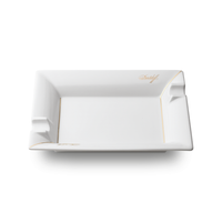 Davidoff 2 Cigar Rectangular Porcelain Ashtray