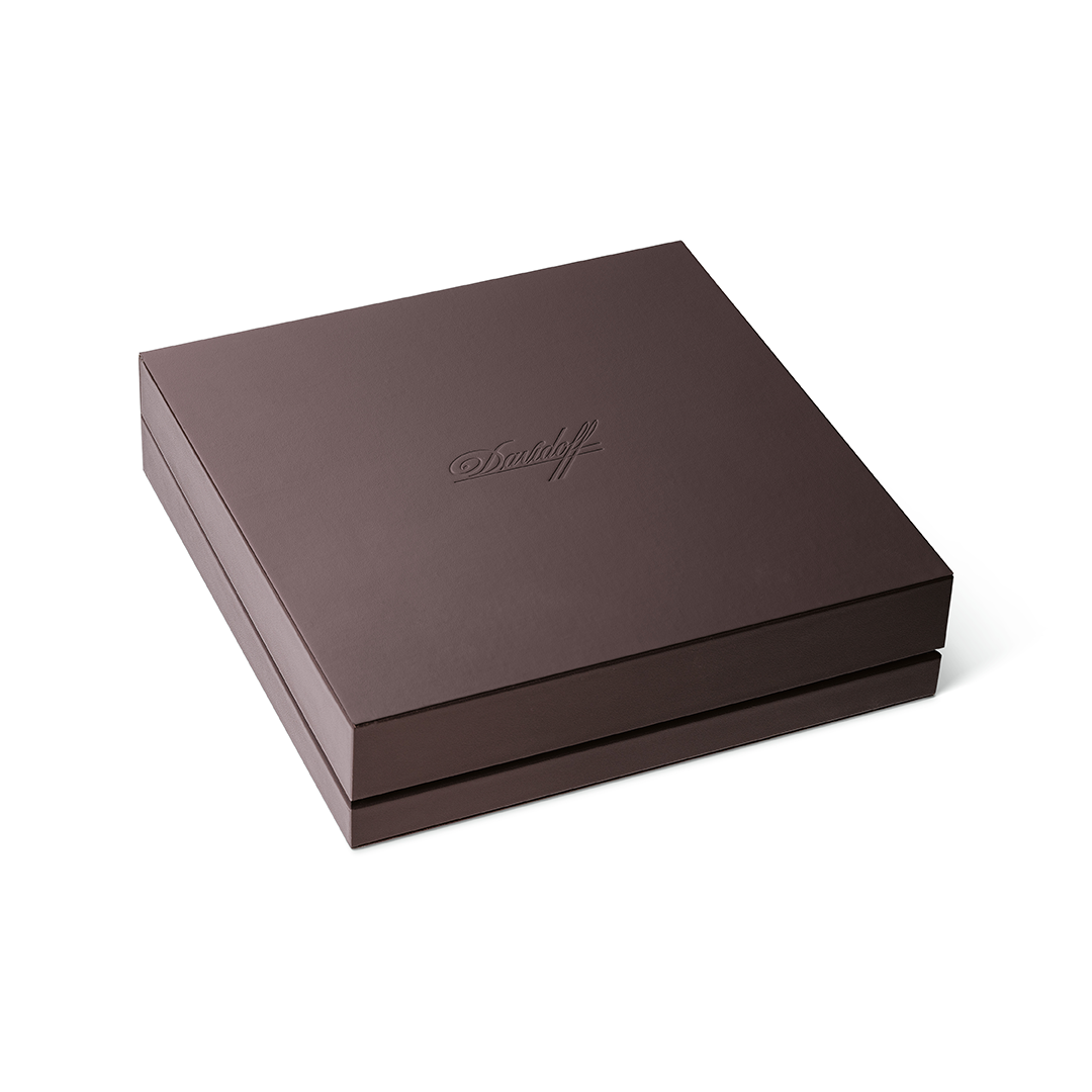 Davidoff 2 Cigar Rectangular Porcelain Ashtray