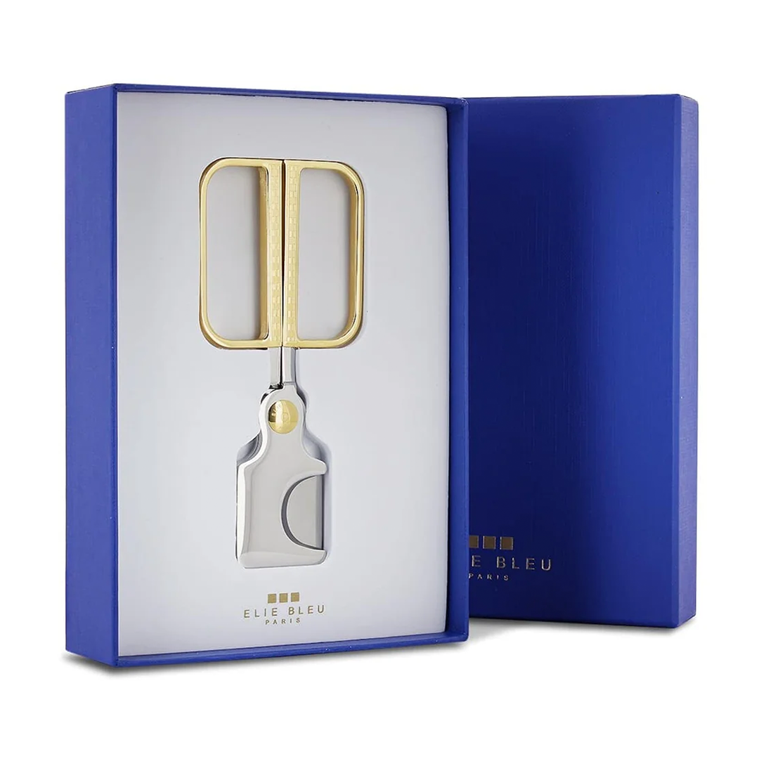 Elie Bleu Cigar Scissors - Gold