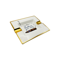 Edward Sahakian - “Gentlemen You May” Ashtray - Blue