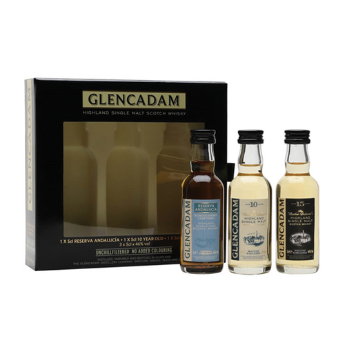 Glencadam Miniatures Triple Pack – Davidoff London