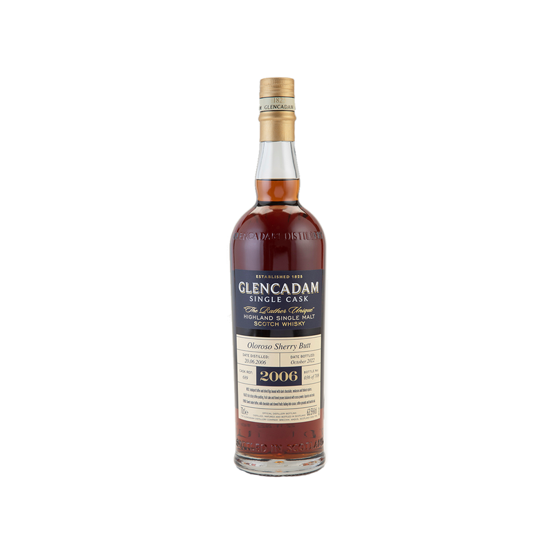 Glencadam 16 Year Old Oloroso Sherry Butt - Distilled 2006