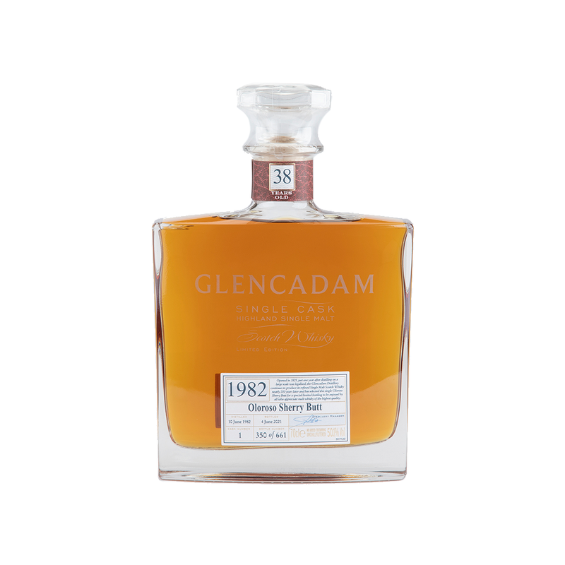 Glencadam 38 Year Old Oloroso Sherry Butt - Distilled 1982