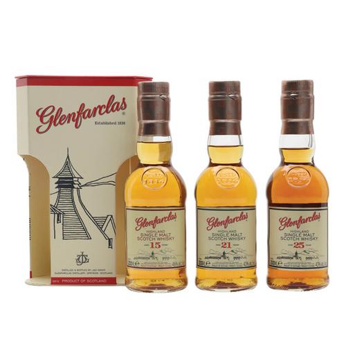 Glenfarclas 21年 ウイスキー 3本セット Glenfarclas Triple Pack – Davidoff London