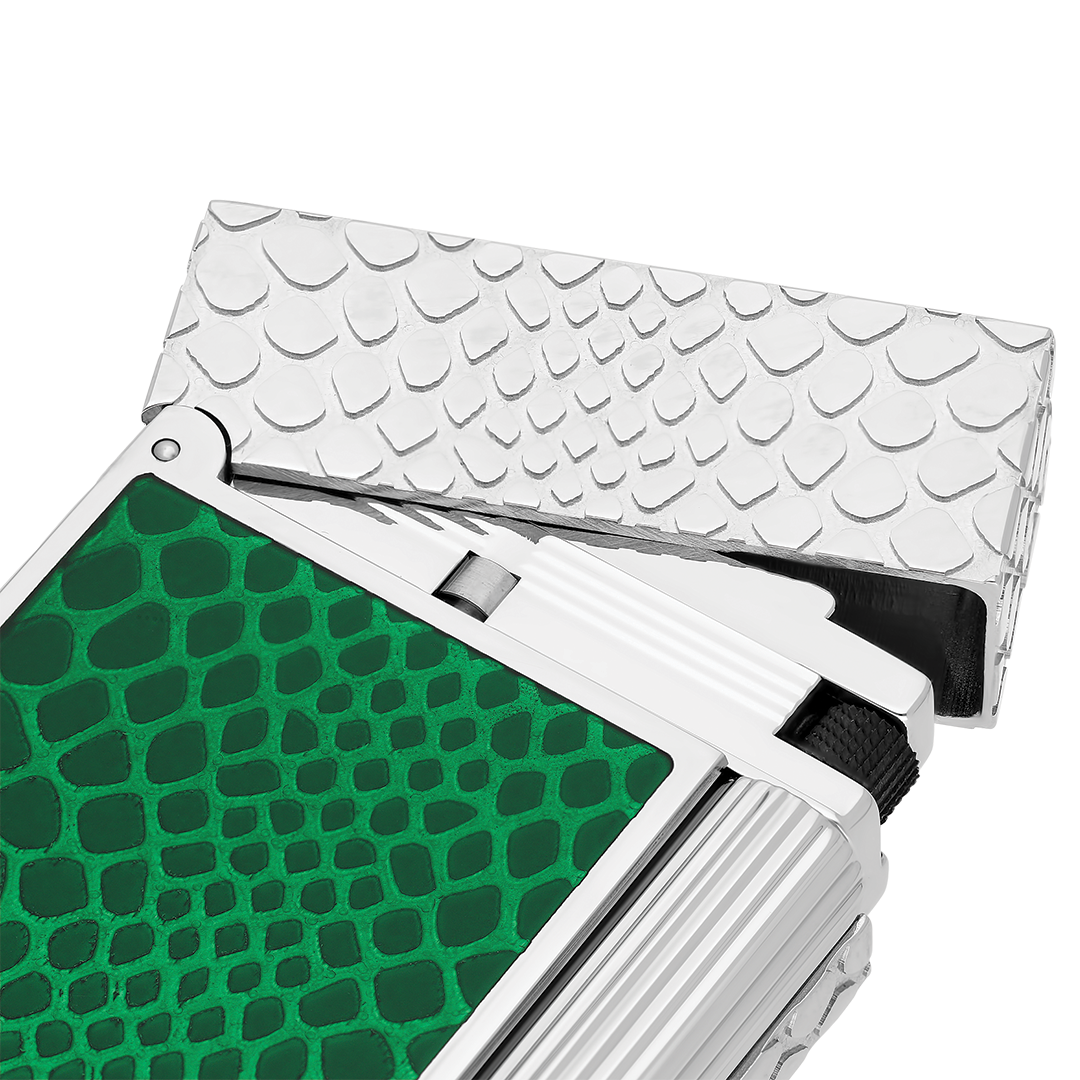 S.T. Dupont Ligne 2 Snake Green Lighter