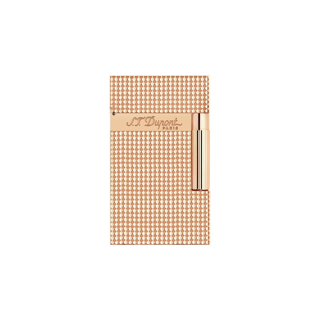 S.T. Dupont Ligne 2 Diamond Head Rose Gold