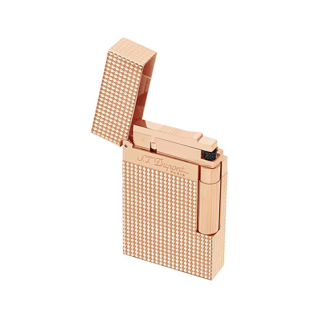 S.T. Dupont Ligne 2 Diamond Head Rose Gold