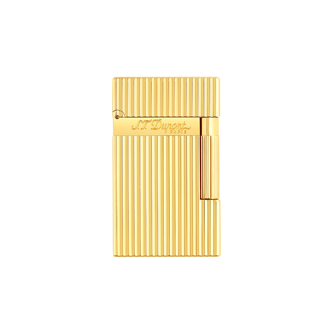 S.T. Dupont Ligne 2 Gold Vertical Lines