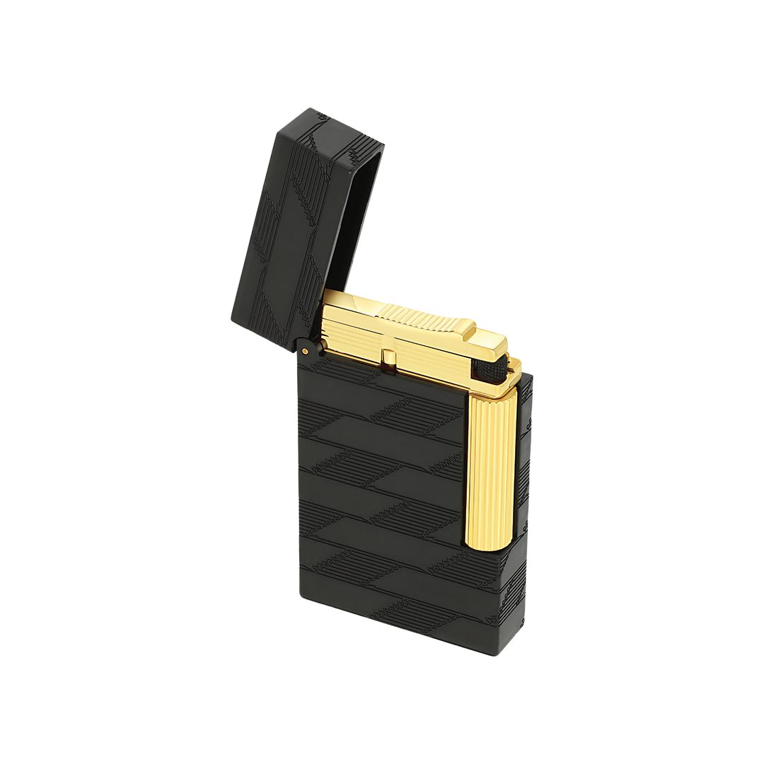 S.T. Dupont Ligne 2 Monogram Black Lighter