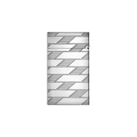 S.T. Dupont Ligne 2 Monogram Silver Lighter