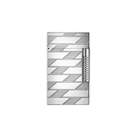 S.T. Dupont Ligne 2 Monogram Silver Lighter