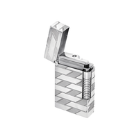 S.T. Dupont Ligne 2 Monogram Silver Lighter