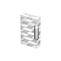 S.T. Dupont Ligne 2 Monogram Silver Lighter