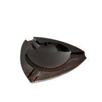Elie Bleu Obsidian Ashtray - Brown