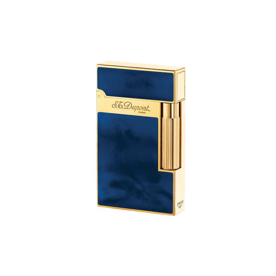 S.T. Dupont Ligne 2 Blue Atelier Lighter – Davidoff London S.T. Dupont Ligne 2 Blue Atelier Lighter – Davidoff London