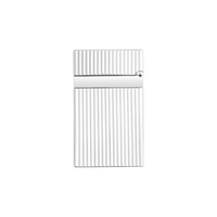 S.T. Dupont Ligne 2 Silver Vertical Lines