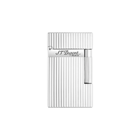 S.T. Dupont Ligne 2 Silver Vertical Lines