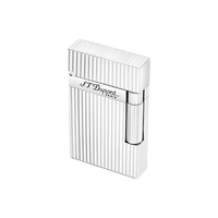 S.T. Dupont Ligne 2 Silver Vertical Lines