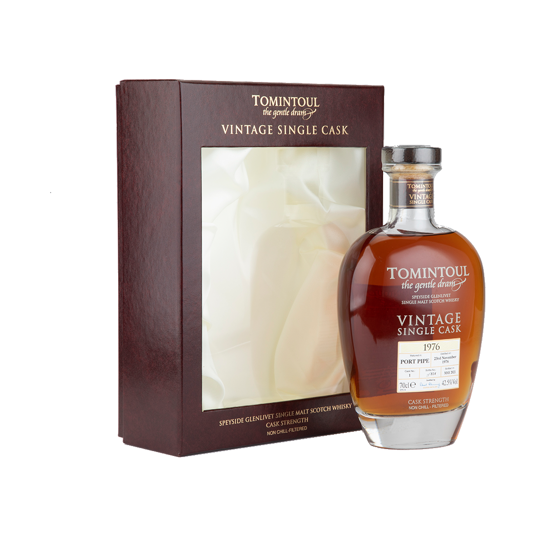 Tomintoul 44 Year Old Port Pipe - Distilled 1976 – Davidoff London